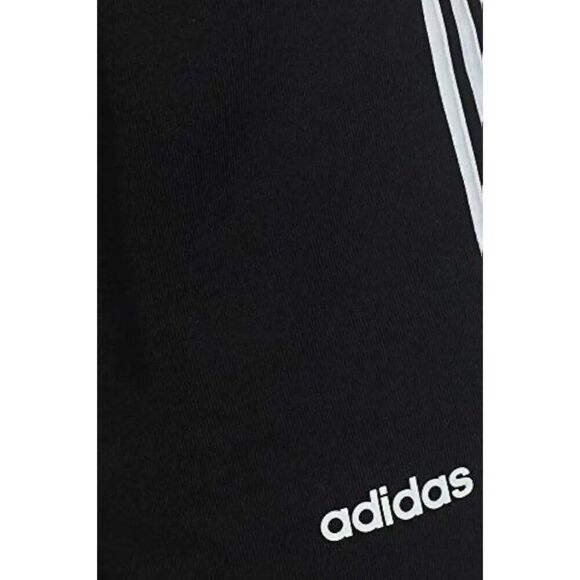Adidas Womens Joggers XS Black Essentials 3-Stripes Tapered Pocket Track Pants - Picture 9 of 11